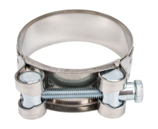 Силовой хомут Nord-Yada Д: 56-59 мм, Ш: 22 мм, Т: 0,6 мм, болт: М6х60, нерж. сталь 902886 