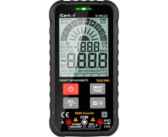 Смарт мультиметр iCarTool IC-M112 