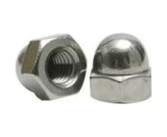 Гайка ЦКИ DIN1587 колпачковая M12 Ц 100 шт. 60661 