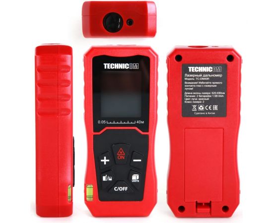 Лазерный дальномер TECHNICOM TC-DM40R – изображение 13