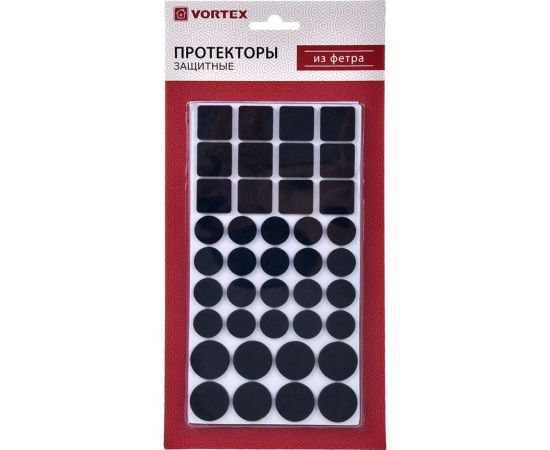 Защитные протекторы из фетра VORTEX черные 26003 – изображение 2