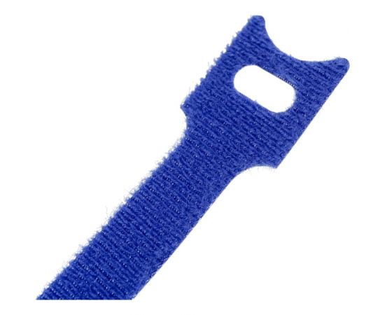 Стяжка-липучка NIKOMAX с мягкой пряжкой, 150x12 мм, синяя, 10 шт. NMC-CTV150-12-SB-BL-10 – изображение 2