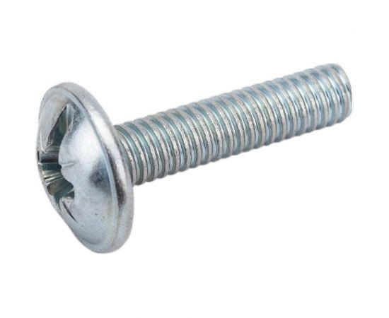 Винт с полукруглой головкой Невский Крепеж DIN 967, оцинк. M4x16 1 кг 830497 – изображение 2