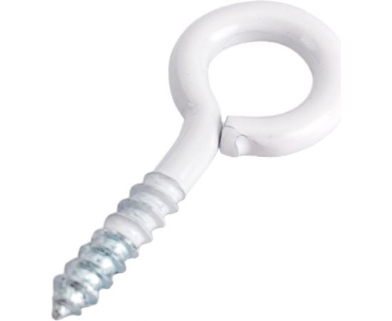 Петля-шуруп ЕВРОПАРТНЕР бел. L20 х d3,8 x O8 мм 3шт. 13 6299 1 – изображение 3