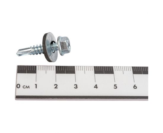 Кровельный саморез Госкреп ZP 5.5x25, 250 шт., пл. конт. 1150 мл 2-0010540 – изображение 4