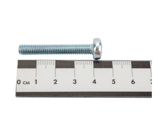 Винт с полукруглой головкой Невский Крепеж DIN7985 оцинк., М6x40 1 кг 830486 – изображение 4