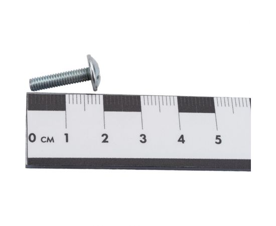 Винт с полукруглой головкой Невский Крепеж DIN 967, оцинк. M4x16 1 кг 830497 – изображение 4