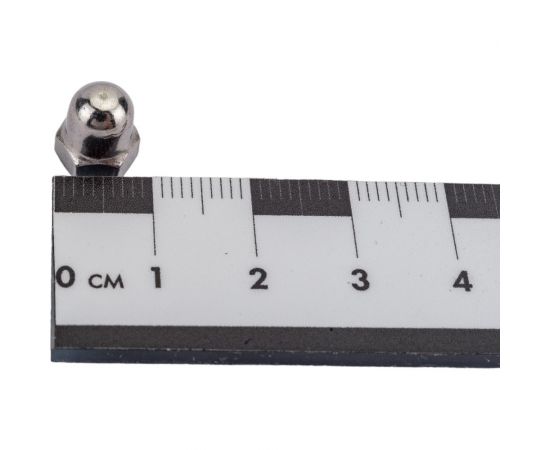 Колпачковая гайка ЕВРОПАРТНЕР DIN 1587, m5, нержав. сталь, 10 шт. G2 0489 1 – изображение 4