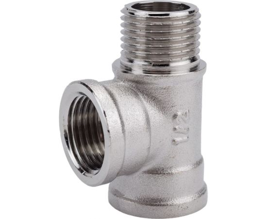 Тройник DOUBLE-LIN резьбовой латунный вр/вр/нр - 1/2" LL6121 (1/2") – изображение 4