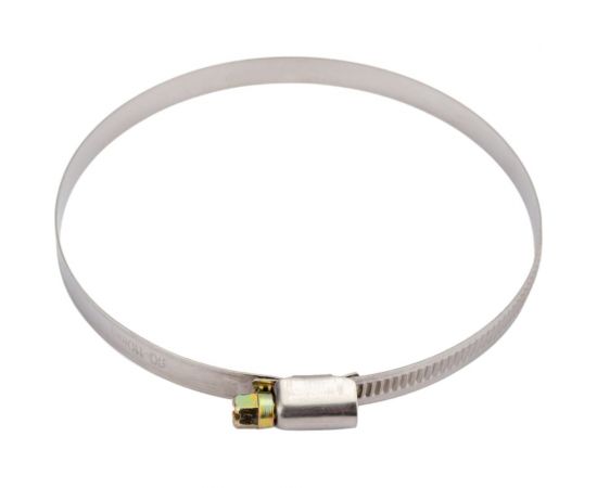 Червячный хомут РОССНА 90х110 мм 4 3/8"" нержавеющая сталь, винт, 5 шт. Р860718 DIY – изображение 6