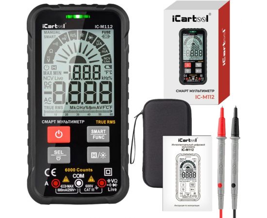 Смарт мультиметр iCarTool IC-M112 – изображение 8