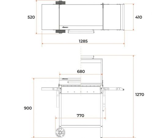 Мангал GRATAR МАН 203 – изображение 8