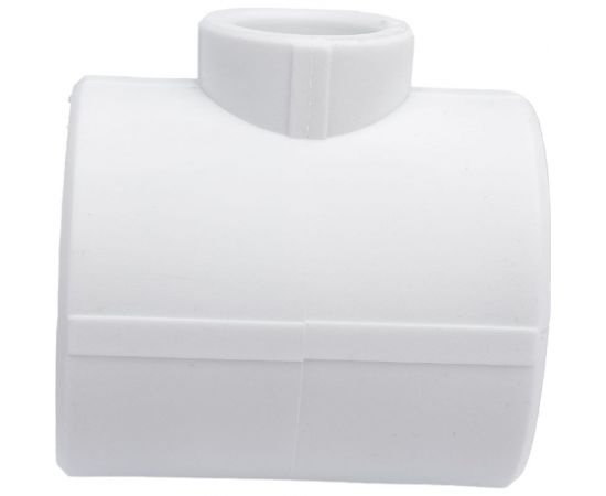 Тройник переходной VALFEX PP-R белый, 50х25х50 мм 10502550 127-0557 – изображение 2