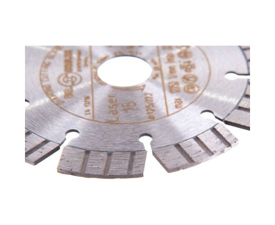 Диск алмазный Laser 15 (125х22.2 мм) DR.SCHULZE TS21002721 – изображение 2