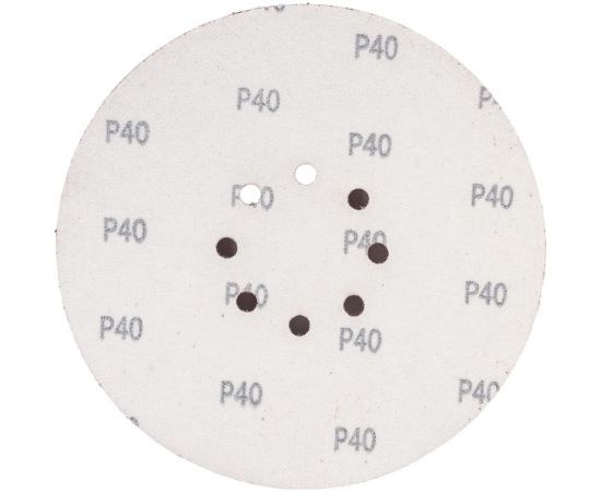 Круг шлифовальный 225 мм, Р40, 5 шт ELITECH 199996 – изображение 2