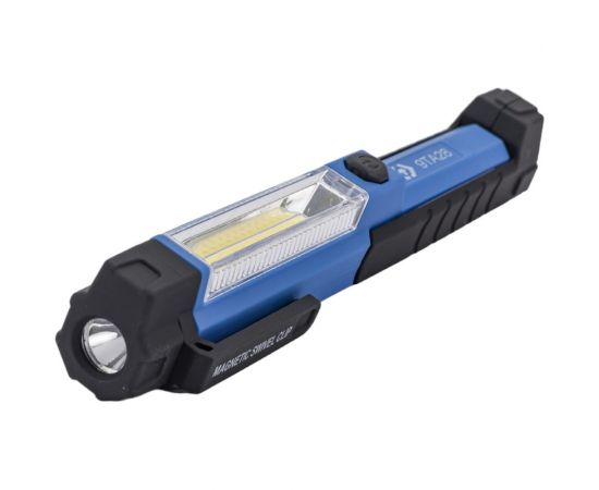 Светодиодный фонарь KING TONY, в форме ручки, 1+1 элемент, 1.5В, Li-Ion, 3.7В 9TA28 – изображение 2