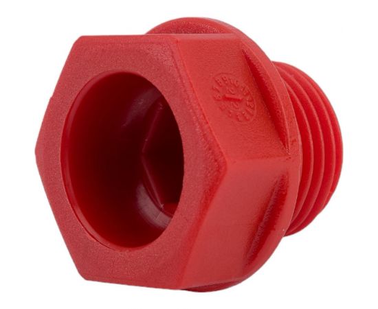 Пробка WAVIN EKOPLASTIK короткая с прокладкой 1/2 ZAGXXXXXXX – изображение 2