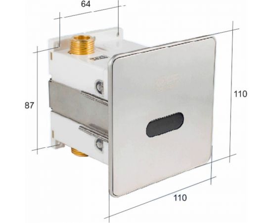 Автоматический душ Kopfgescheit без лейки KR1433DC – изображение 3