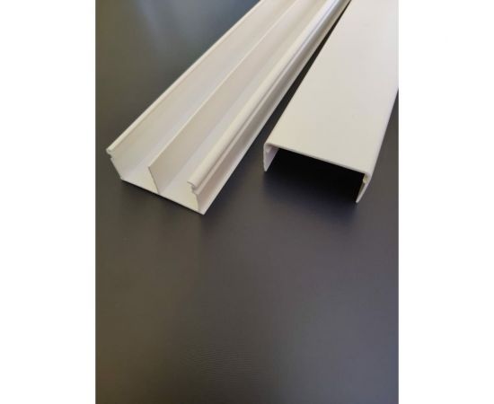 Кабельный канал SPL 40x20x2000мм с перегородкой, белый, 20 шт. 040011S – изображение 3