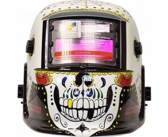 Маска сварщика Хамелеон SKELETON FIRE A777c 9-13 DIN Aurora 30690 – изображение 3