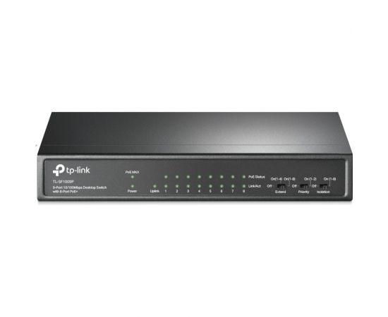 9-портовый настольный коммутатор TP-Link TL-SF1009P – изображение 3