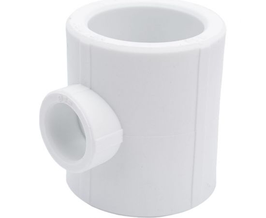 Тройник переходной VALFEX PP-R белый, 50х25х50 мм 10502550 127-0557 – изображение 3