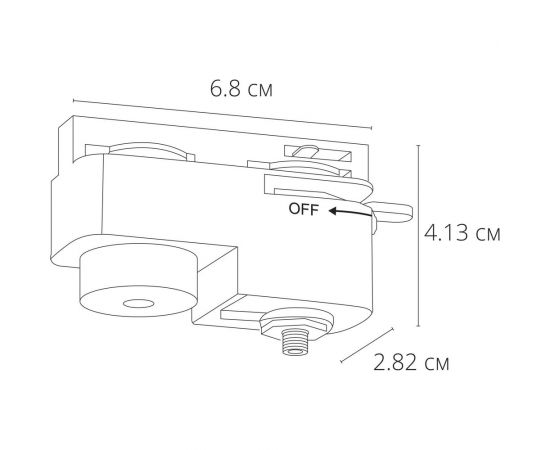 Коннектор питания Arte Lamp TRACK ACCESSORIES A200006 – изображение 4