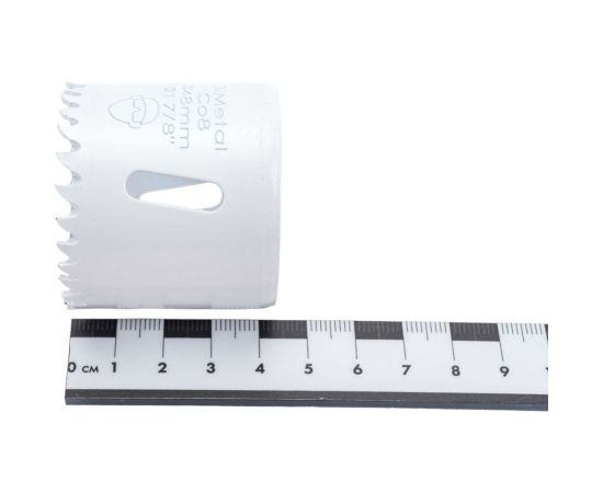 Коронка биметаллическая крупный зуб (48 мм, 38 мм, HSSE, М42) №035 Профоснастка 80101035 – изображение 4