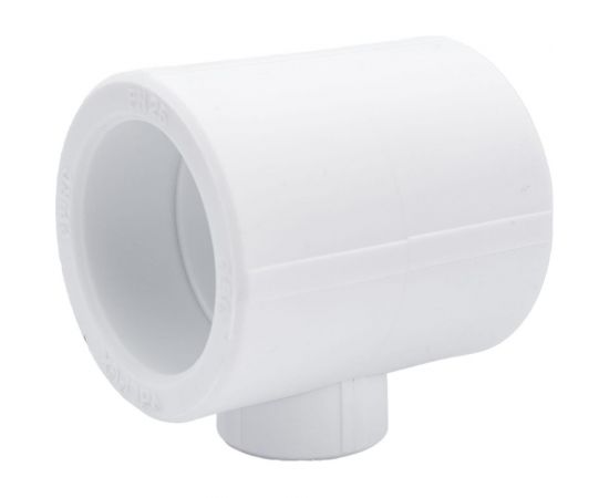 Тройник переходной VALFEX PP-R белый, 50х25х50 мм 10502550 127-0557 – изображение 4