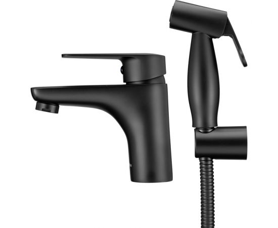 Смеситель для раковины Swedbe Mars однорычажный, с гигиеническим душем 1760B – изображение 4