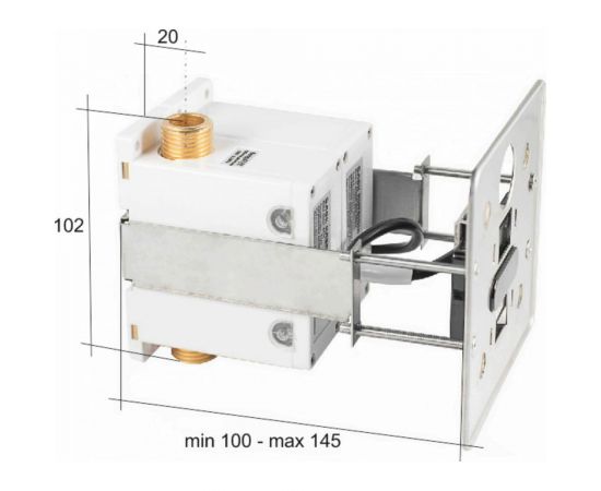 Автоматический душ Kopfgescheit без лейки KR1433DC – изображение 4