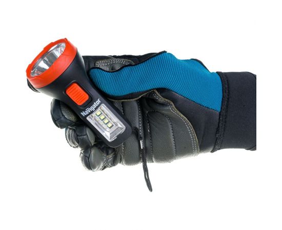 Фонарь Navigator NPT-CP24-1AA Пласт. 1LED 0,5Вт+4LED 1Вт 80339 – изображение 5