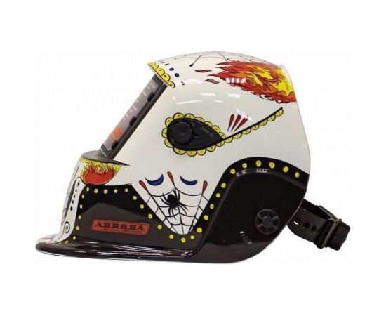 Маска сварщика Хамелеон SKELETON FIRE A777c 9-13 DIN Aurora 30690 – изображение 5