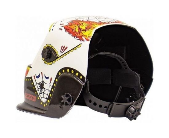 Маска сварщика Хамелеон SKELETON FIRE A777c 9-13 DIN Aurora 30690 – изображение 6