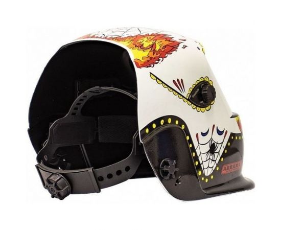 Маска сварщика Хамелеон SKELETON FIRE A777c 9-13 DIN Aurora 30690 – изображение 8