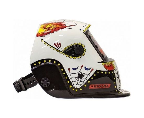 Маска сварщика Хамелеон SKELETON FIRE A777c 9-13 DIN Aurora 30690 – изображение 9