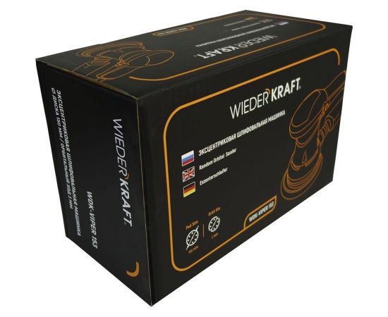 Орбитальная шлифовальная машина WIEDERKRAFT WDK-VIPER 153 – изображение 10