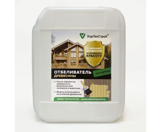 Отбеливатель древесины КорТехСтрой 5 кг 000002 