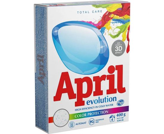 Порошок автомат Сонца 400г April Evolution color protection 86317 