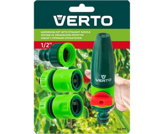 Набор с прямым оросителем VERTO 15G711 – изображение 2