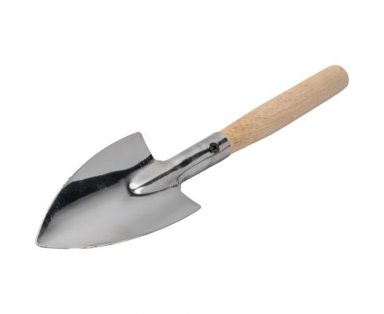 Посадочный совок Gigant малый, нержавейка, с деревянной ручкой GAV-23 – изображение 3