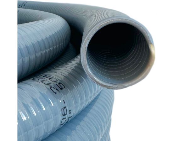 Ассенизаторский шланг НОВЭМ ударопрочный, морозостойкий ПВХ 75мм 10м – изображение 3