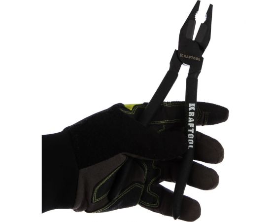 Плоскогубцы Kraftool "KarbMax" комбинированные с твердосплавными вставками покрытие оксидированное с полировкой 220 мм 22018-1-22 – изображение 3