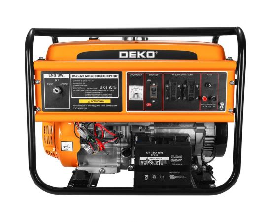 Бензиновый генератор DEKO dkeg420, 7 квт 065-1086 – изображение 4