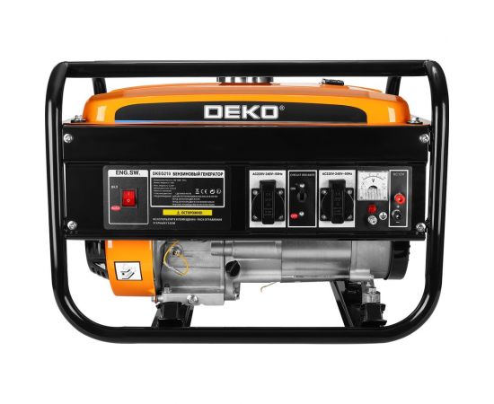 Бензиновый генератор DEKO dkeg210, 3.2 квт 065-1085 – изображение 6