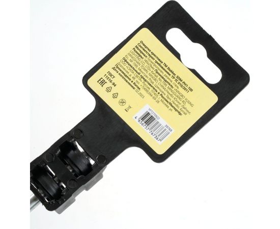 Крестовая отвертка STEKKER ph 1x100 мм, cr-v, двухкомпонентная рукоятка sdm-ph1-100 , 39769 – изображение 7