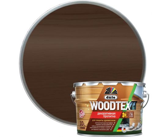 Пропитка Dufa Wood Tex венге, 10 л Н0000006318 