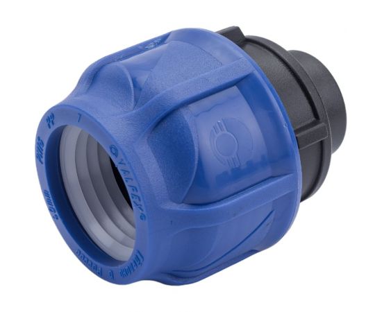 Компрессионная соединительная муфта VALFEX ПНД, с внутренней резьбой, 40x3/4"" 121001240034 