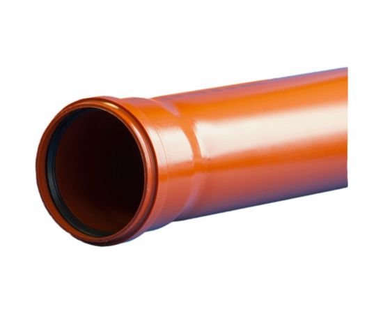 Труба ПОЛИТЭК наруж.110x3,4x3000 раструб в длине 20001103л 