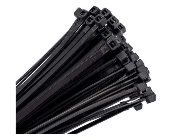 Хомут EKF 3,6х300 черный, нейлон 100 шт. plc-cb-3,6x300 